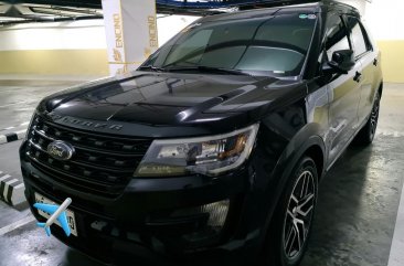 Selling Black 2016 Ford Explorer in Taguig