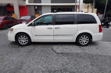 White Chrysler Town And Country 2012 for sale in Manila