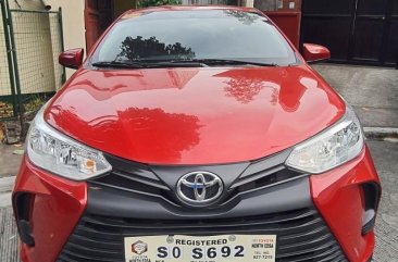 Red Toyota Vios 2021 for sale in Quezon 