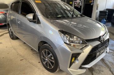 Silver Toyota Wigo 2021 for sale in Automatic