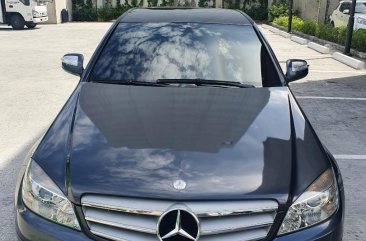 Silver Mercedes-Benz C200 2009 for sale in Quezon 