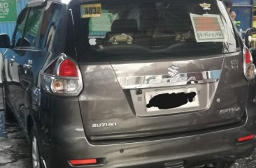 Silver Suzuki Ertiga 2014 for sale in Manila