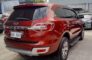 Selling Red Ford Everest 2017 in Quezon City