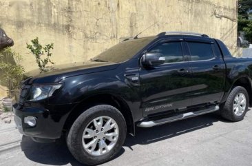 Selling Black Ford Ranger 2014 in San Fernando