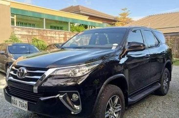 Selling Black Toyota Fortuner 2018 in Quezon City