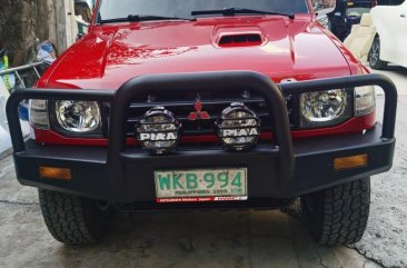 Red Mitsubishi Pajero 1999 for sale in Makati