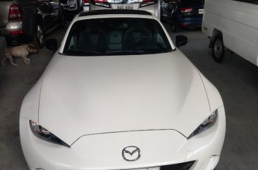 Pearl White Mazda MX-5 RF 2020 for sale in San Mateo
