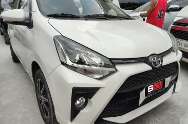 White Toyota Wigo 2021 for sale in Quezon 