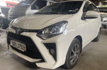 Selling White Toyota Wigo 2021 in Quezon 