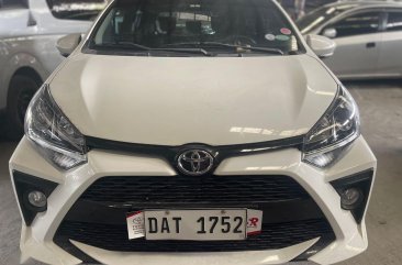 Selling White Toyota Wigo 2021 in Quezon 