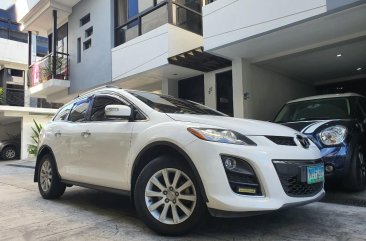 White Mazda Cx-7 2011 for sale in Quezon City