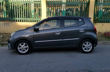 Grey Toyota Wigo 2017 for sale in Makati