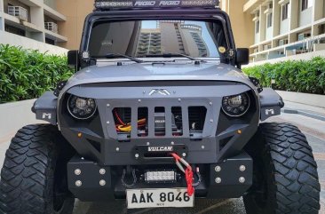 Silver Jeep Wrangler 2014 for sale in Muntinlupa