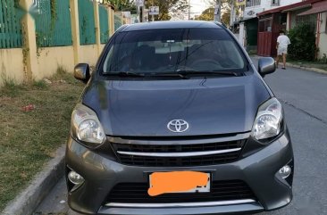 Grey Toyota Wigo 2017 for sale in Makati