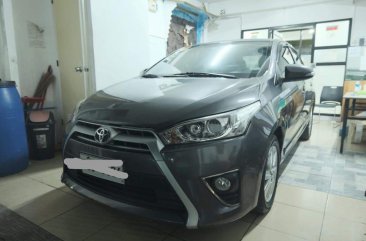 Grey Toyota Yaris 2016 for sale in Automatic