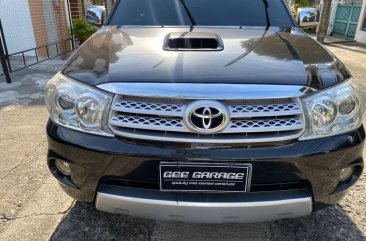 Black Toyota Fortuner 2010 for sale in Automatic