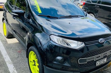 Black Ford Ecosport 2018 for sale in Manual