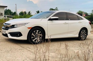 Pearl White Honda Civic 2018 for sale in Pasay