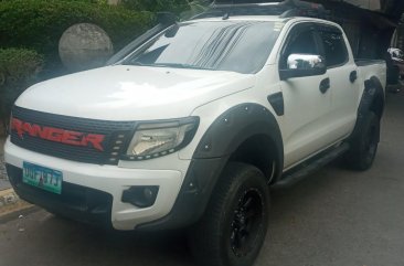 White Ford Ranger 2013 for sale in Quezon City