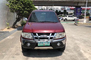 Red Isuzu Sportivo 2012 for sale in Quezon City