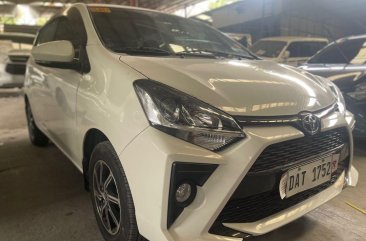 White Toyota Wigo 2021 for sale in Automatic