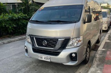 Silver Nissan Urvan 2018 for sale in Automatic