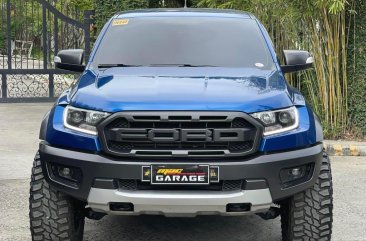 Blue Ford Ranger Raptor 2020 for sale in Automatic