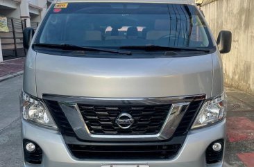 Silver Nissan Urvan 2018 for sale in Automatic