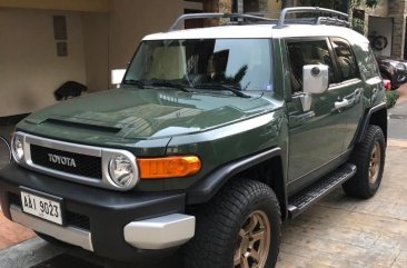 Green Toyota Fj Cruiser 2015 for sale in Pateros