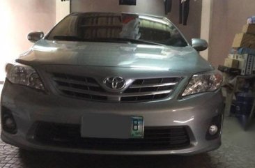 Silver Toyota Corolla Altis 2013 for sale in Automatic