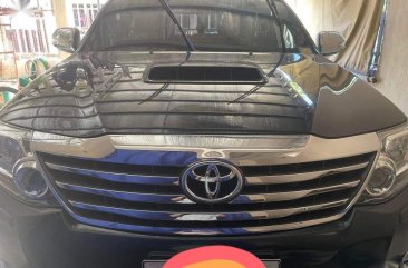 Black Toyota Fortuner 2015 for sale in Automatic