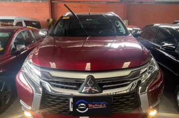 Red Mitsubishi Montero 2017 for sale in Automatic