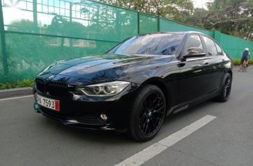 Black BMW 318D 2016 for sale in Pasig