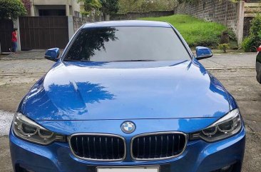 Selling Blue BMW 320D 2014 in San Juan