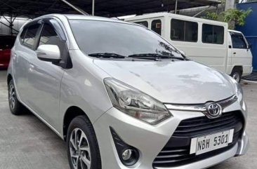 Selling Silver Toyota Wigo 2019 in Quezon City