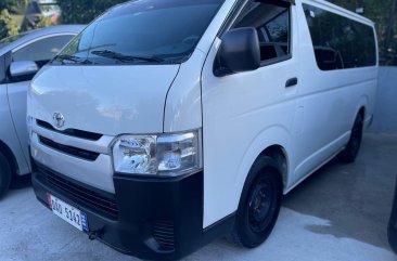 Pearl White Toyota Hiace 2021 for sale in Quezon City