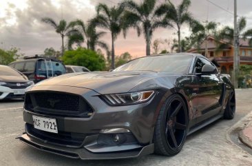 Grey Ford Mustang 2016 for sale in Quezon City