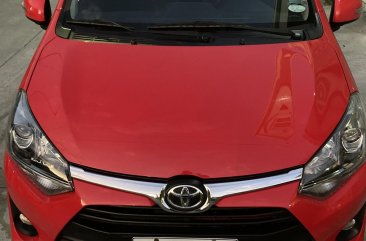 Selling Red Toyota Wigo 2018 in Bacoor