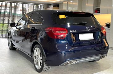 Blue Mercedes-Benz A-Class 2018 for sale in Paranaque 