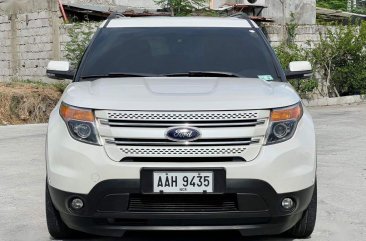 White Ford Explorer 2014 for sale 