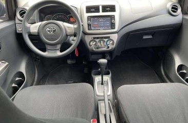 Blue Toyota Wigo 2016 for sale in Pasig