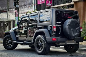 Black Jeep Wrangler 2016 for sale in Lupao