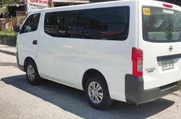Pearl White Nissan Urvan 2018 for sale in Quezon 