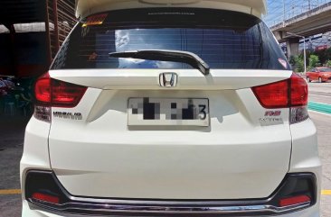 White Honda Mobilio 2015 for sale in Quezon 