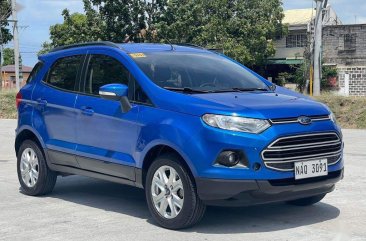 Blue Ford Ecosport 2018 for sale in Automatic