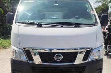 Pearl White Nissan Urvan 2018 for sale in Quezon 
