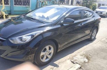 Black Hyundai Elantra 2014 for sale in Caloocan