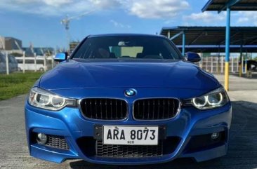 Blue BMW 320D 2014 for sale in Parañaque