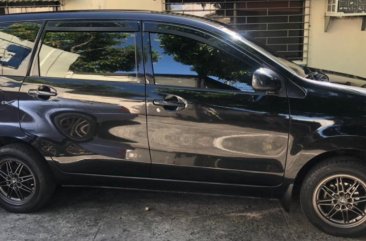 Selling Black Toyota Avanza 2017 in Cabuyao