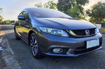 Silver Honda Civic 2015 for sale in Parañaque